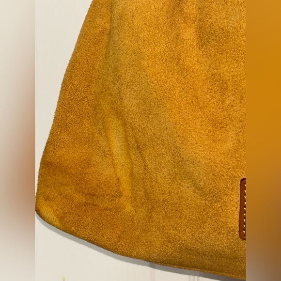 Dooney And Bourke Leather Shoulder Bag, Handbag Mustard​ - Picture 4 of 16